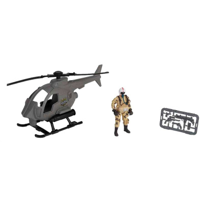 Игровой набор Пилот на вертолете Chap Mei 545022 1